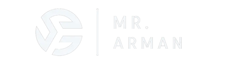MR. ARMAN Logo